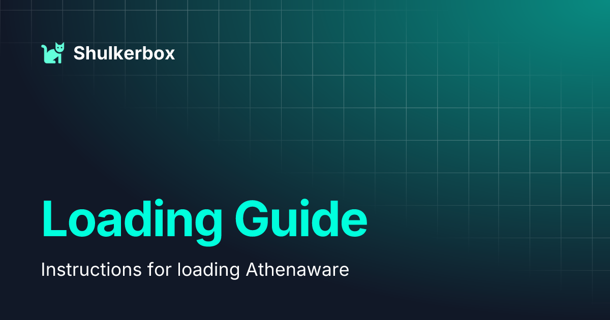 Loading Guide | Shulkerbox